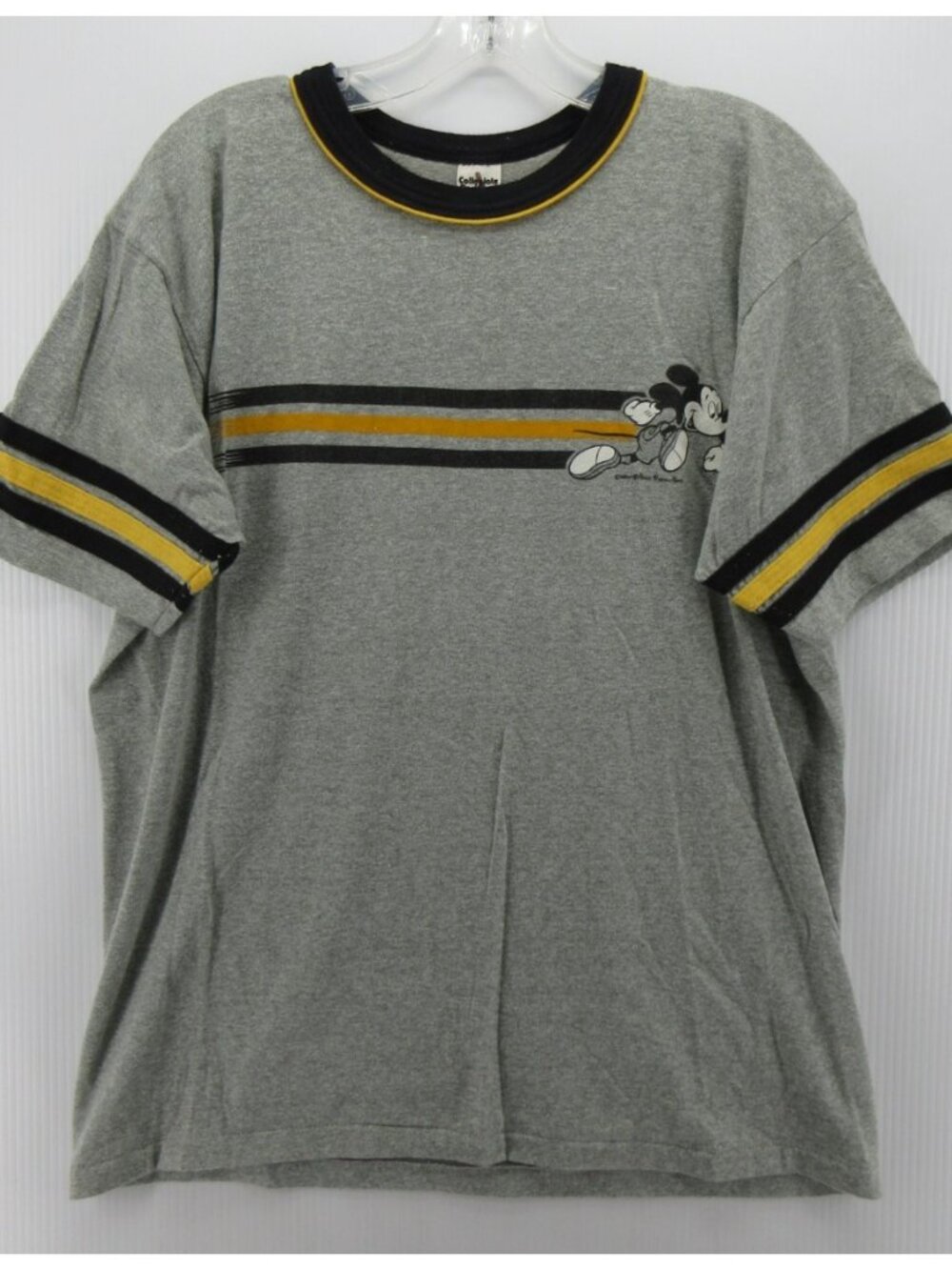 VINTAGE Mickey Mouse Shirt XL (L) Disney Collegiate Pacific 80s USA